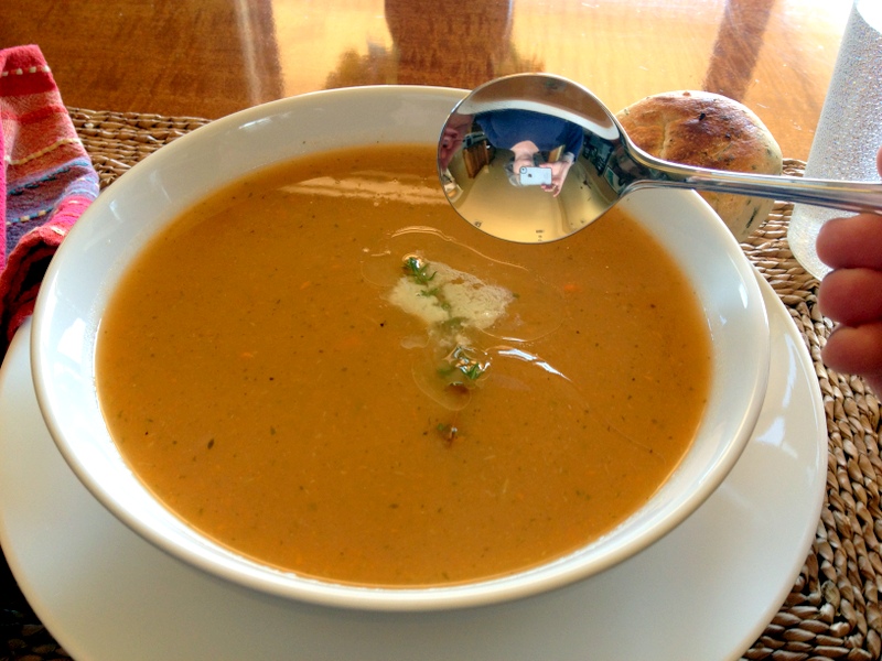 Self-portrait in a spoon