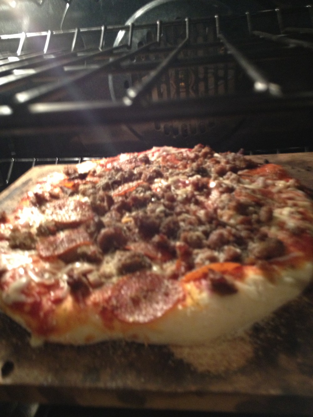 Under fire, not on fire